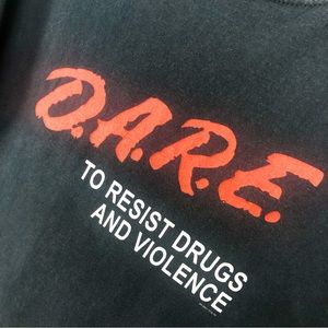 D.A.R.E. Sz L Vintage Tee